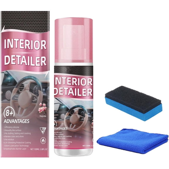 Car Interior Cleaner, 100ml Detailing Spray for Automotive Interior