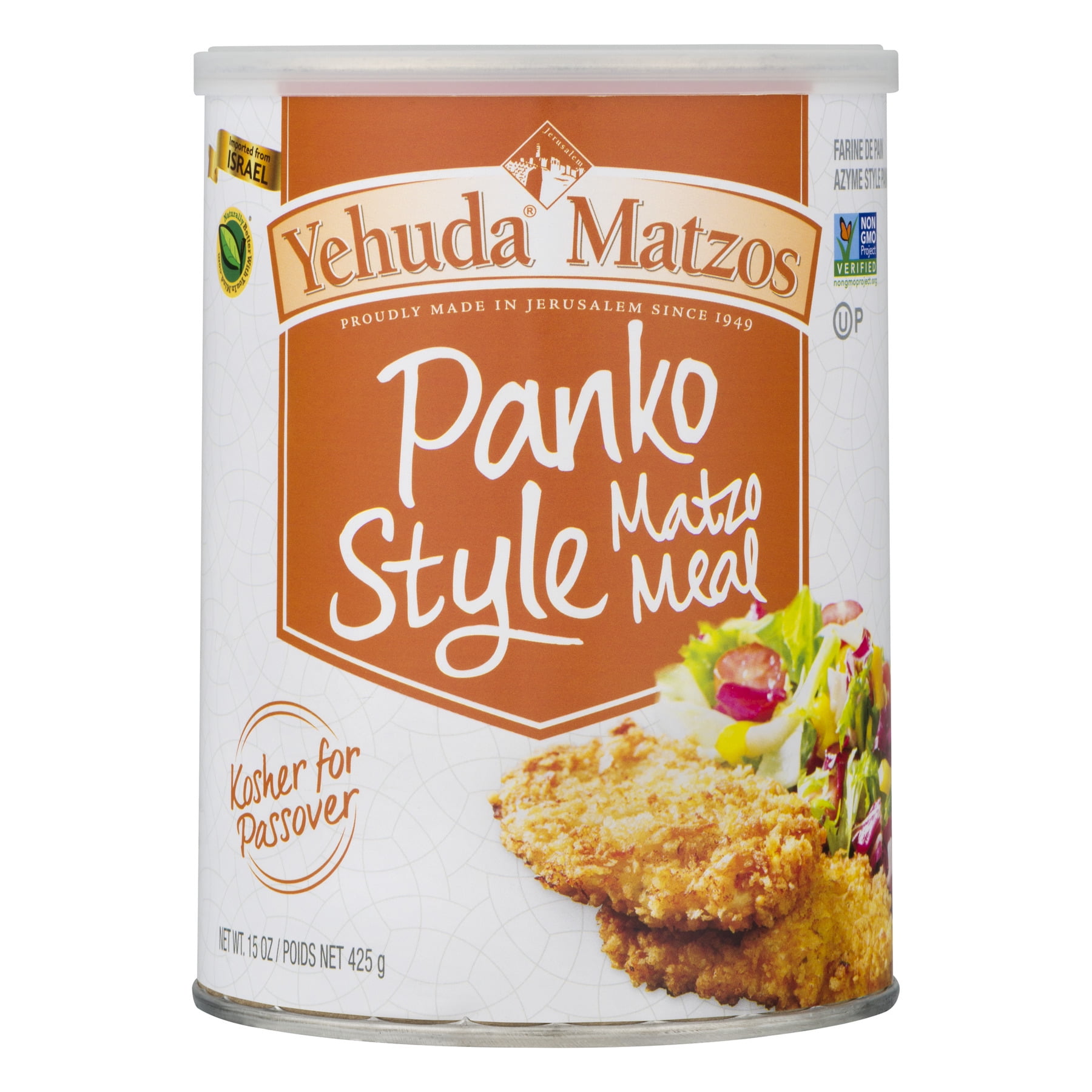 Yehuda Matzos Panko Style Matzo Meal, 15.0 OZ