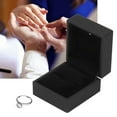 thumbnail image 4 of Caja de anillo LED ANGGREK Cuadrado Esmerilado Para Aniversario, 4 of 8