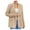 Khaki, variant on Wiyuqeen Loose Fit Blazer for Women Dressy Casual Suit Coats Formal Lapel Collar Cardigan Long Sleeve Work Office Jackets Oversized Business Clothes