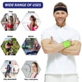 thumbnail image 4 of 8 Uds diademas deportivas diademas para gimnasio diadema atlética diademas elásticas para ejercicio diademas de fútbol diademas anchas finas Unisex, 4 of 4