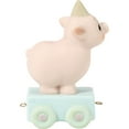 thumbnail image 4 of Precious Moments Birthday Train, Age 3, Heaven Bless Your Special Day, Bisque Porcelain Figurine, 1 Each, 4 of 5