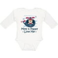thumbnail image 3 of Inktastic Mimi and Pappy Love Me Baby Boy Boys Long Sleeve Baby Bodysuit, 3 of 5