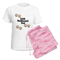 thumbnail image 6 of CafePress - Irish Wolfhound Dad Pajamas - Women's Short Sleeve Print T-Shirt and Pants Light Cotton Pajama Set, 6 of 7