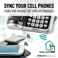 Panasonic Link2Cell Bluetooth® Cordless Phone with Answering Machine