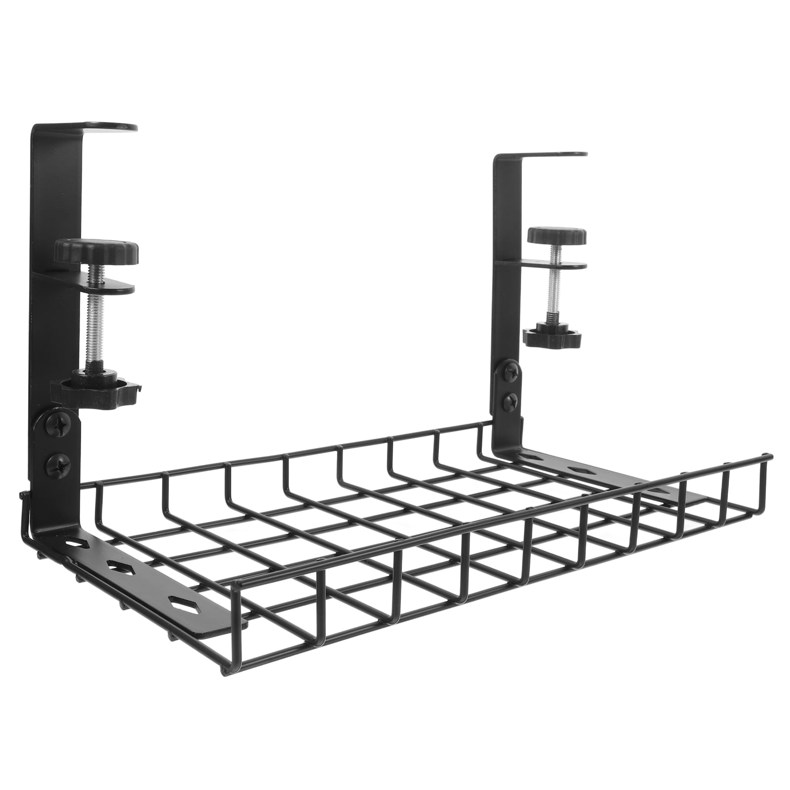 Under Desk Cable Management Tray No Drill Wire Organizer Office Desk Gaming Accessories Storage Cable Storage Basket Under Desk Organizer
