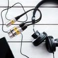 thumbnail image 3 of 30Cm 3Pin Xlr Male to 2 Xlr Female Audio Extension Cable Y Splitter for Mic Mixer Recorder Dj Cable, 3 of 8