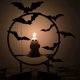 thumbnail image 3 of Halloween Candelabro Titular Halloween Estatua Candelabro Decoración de la Pared Vela Soporte Redondo Forma Gótica Decoración de la Tabla, 3 of 5