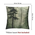 thumbnail image 4 of nygtbtfer Watercolor Green Tree Pillow Covers,Nature Themed Throw Pillows Rustic Forest Decorative Pillow Case Decor Square Cushion Cover for Home Sofa Outdoor  White, 4 of 7