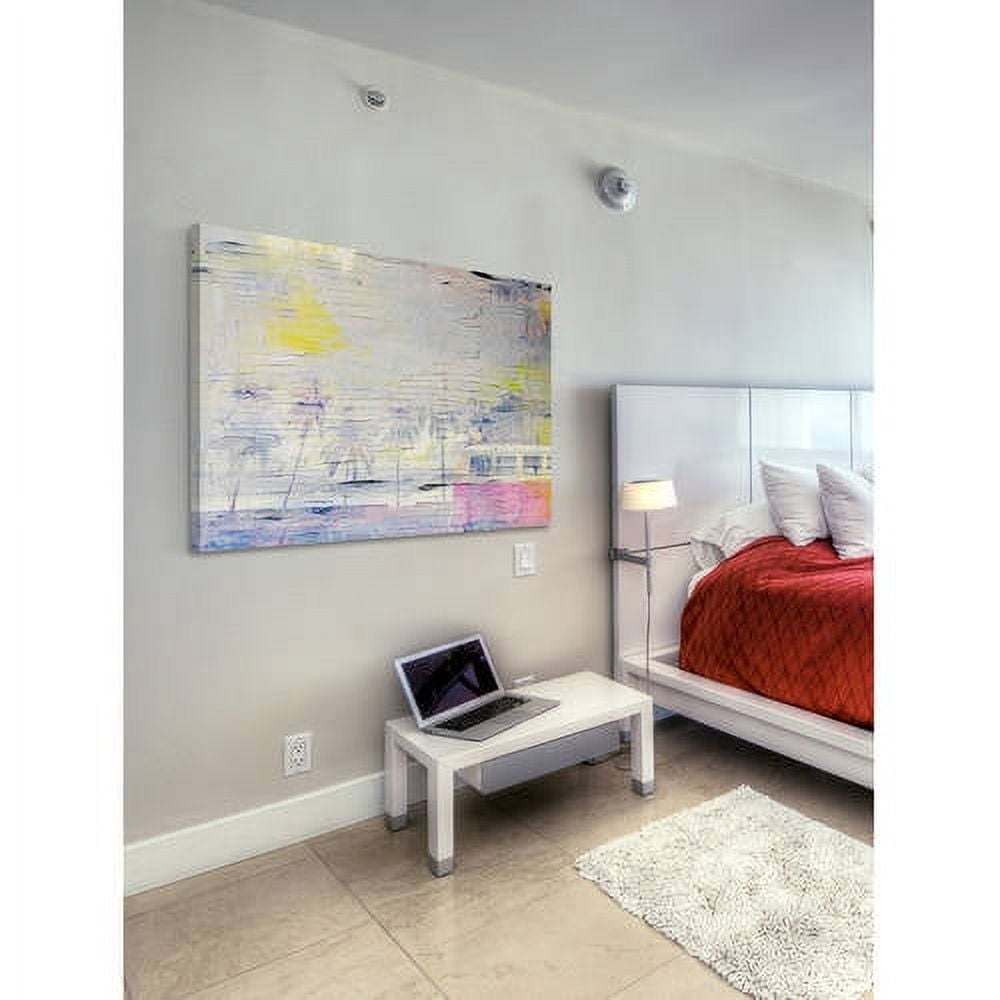 "Palms at Sunset" Painting Print on Wrapped Canvas