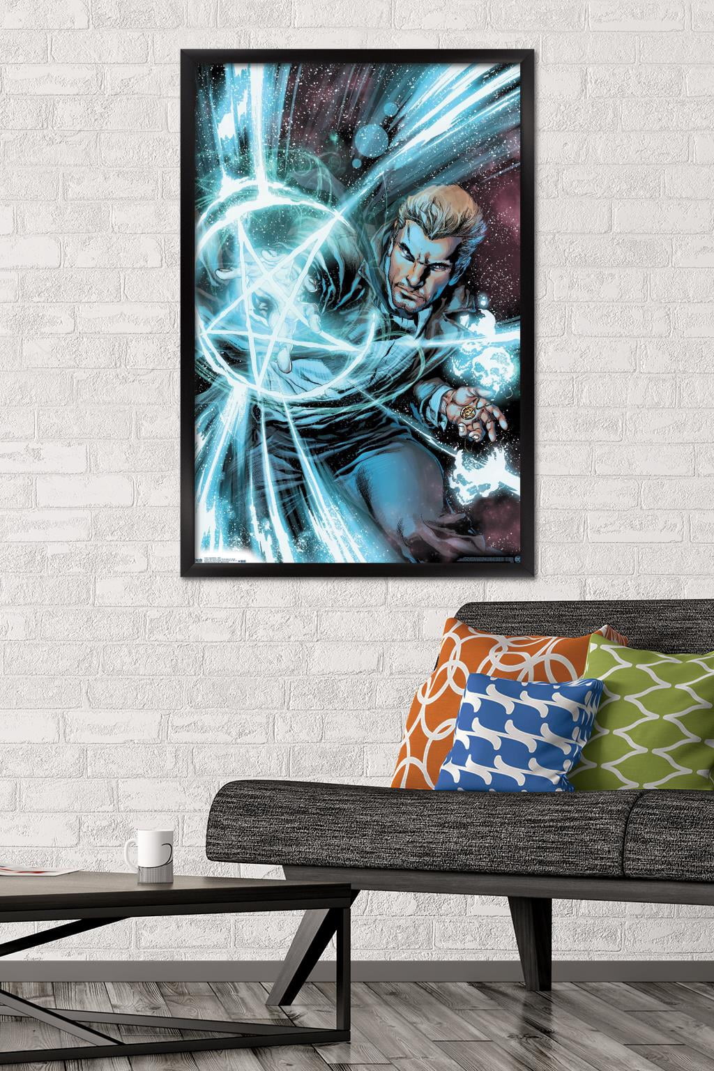 DC Comics - John Constantine - Spell Wall Poster, 22.375" x 34", Framed