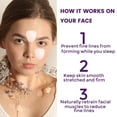 thumbnail image 4 of Skywee  Facial Patches for Wrinkles, Facial Wrinkle Smoothing Patches, Forehead Wrinkle Remover Strips Clear (180 Strips), 4 of 6