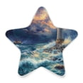 thumbnail image 2 of Star Shaped Energy Saving Night Light Living Room Night Light, Bedroom Night Light, Corridor Night Light, Study Night Light Lighthouse at Sea, 2 of 6
