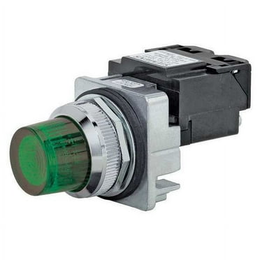 Siemens Pilot Light, Green, 30mm, LED 52PL5E3XB