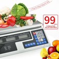 thumbnail image 2 of TFixol 40kg High-Capacity Rechargeable Digital Scale with Dual LCD Displays, Precision Weighing, and Auto Shut-Off for Commercial Use, 110-220V, 2 of 7