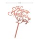 thumbnail image 1 of New MOM acrylic birthday Cake Topper Golden Hello mother's day party Cake toppers Cake Dessert Decoration Mother's holiday gift Gao Jinjia LED, 1 of 2
