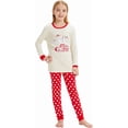thumbnail image 1 of Pyjamas de Noël pour Garçons et Filles Ensemble de Vêtements de Noël 100 % Coton, 1 of 8