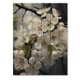 thumbnail image 3 of Designart "Blossom Minimalist Apple Serenity III" Floral Print on Natural Pine Wood, 3 of 5