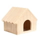 thumbnail image 2 of Casa para hámster, jaula para guarida de hámster, decoración de madera maciza, jaula de juguete de exploración, accesorios para hámster, ratón, jerbo, Estilo A, 2 of 8