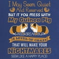 thumbnail image 2 of CafePress - Don't Mess With My Guinea Pig Sh Maternity T Shirt - Maternity Dark T-Shirt, 2 of 3