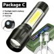 thumbnail image 1 of Linterna LED shaofei XP-G Q5 con batería incorporada de aluminio resistente al agua para acampar Color Negro, 1 of 5