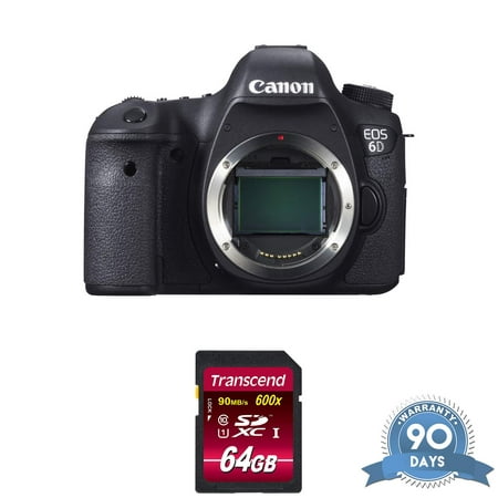 Canon EOS 6D DSLR Camera (Body Only) - with Memory Card - Used