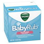 Vicks BabyRub BabyRub Soothing Ointment 1.76 oz. (pack of 12)