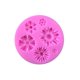 thumbnail image 3 of Moldes para fondant para tartas de flores, (juego de 3) moldes de silicona, mini flores, rosas, margaritas, moldes para gelatina, azúcar, caramelo, chocolate, fondant, decoración de tartas, 3 of 4