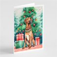 thumbnail image 1 of Carolines Treasures DAC3604GCA7P 5 x 7 in. Unisex Rhodesian Ridgeback Christmas Greeting Cards - Pack of 8, 1 of 1