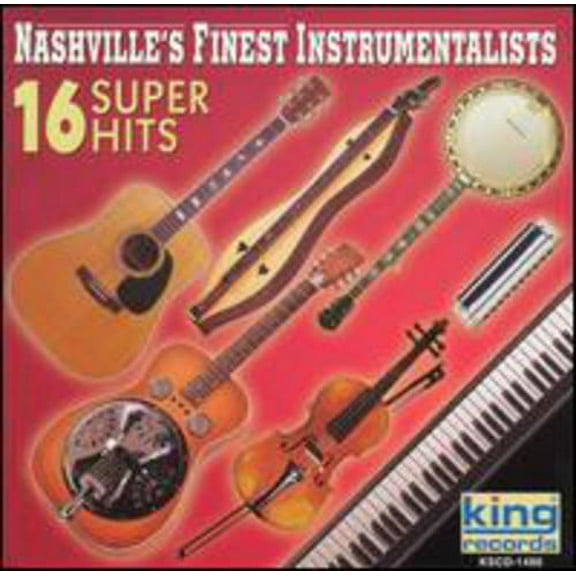 Nashville's Finest Instrumentalists - 16 Super Hits - Folk Music - CD