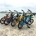 thumbnail image 3 of AS Show 4 Pack Mini Finger Bikes - Alloy Metal Trick Bicycle Toys For Stunt Performance, Decompression Fidget Desk Toy With Adjustable Parts For Kids And Adults (0.31 Lbs), 3 of 9