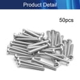 thumbnail image 4 of HUGFEGWE M5-0.8x35mm Vis de Poignée pour Poêle Phillips Boutons de Croix pour Armoire Vis de Machine en Acier Inoxydable 304 Remplacement Métrique pour Tiroir de Meuble Poignée de Tirage 50 Pcs CJB91-25640, 4 of 4