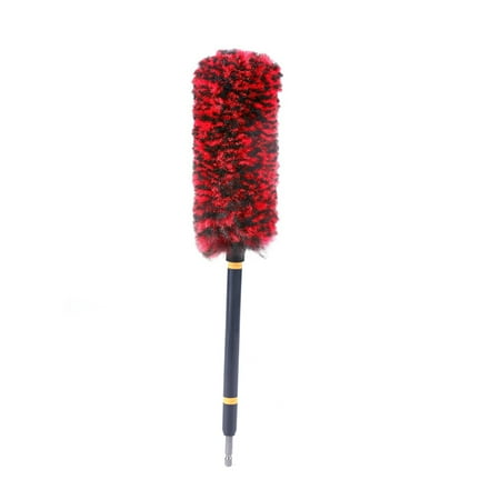 Power Wheel Brush, Drill Brush, Tire Brush with 1/4 inch Drill Adapter,Soft Bristles car wash brush