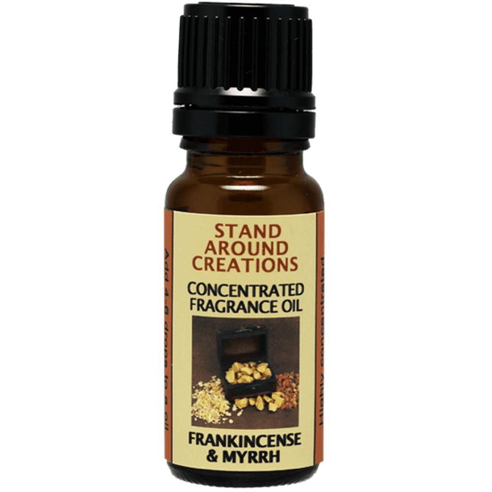 FRANKINCENSE & MYRRH FRAGRANCE OIL .33FL. OZ.