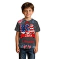 thumbnail image 4 of Hihipz Big Boys America Patriotic Veteran T Shirt USA 250Th Anniversary America Flag Print 250 Years Of Freedom Independence Day Short Sleeve Tee, 4 of 4