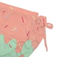 thumbnail image 4 of XAOFW Girl's Swimsuit Sets Ice Print Two Piece Swimwear With Cover Up Skirt Summer Outfit Water Sports Cozy Bathing Suit, 4 of 6