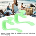 thumbnail image 4 of Gancho Para Bolsa De Playa, 2 Uds. Gancho Para Bolsa De Playa Con Clip Para Llavero De Moda, Gancho Para Bolsa De Playa Para Niñas, Auriculares, Gafas De Sol, 4 of 7
