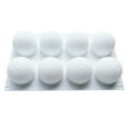 thumbnail image 1 of VONKY Silicone Ball Shape Mold Portable Replacement DIY 8 Grid Home Kitchen Bakery Mousse Dessert Baking Mould Accessories, 1 of 6
