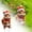 A, variant on Christmas Cute Cartoon Squirrel Ground Stake Insert Art Garden Decoration Colorful Christmas Outdoor Decoration For Yard For Christmas N Easter Signs Shoe Men Work Metal Flowers for Garden for Shoes