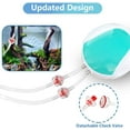 thumbnail image 3 of 6pcs Aquarium Plastic One Way Check Valves Non-Return, Air Pump Accessories for Fish Tank Airline Tubing, 3 of 5