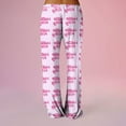thumbnail image 5 of Anime Pajamas Pants Women Cartoon Family Christmas Pajama Pants Kawaii Flannel Pajama Pants, 5 of 5