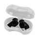 thumbnail image 5 of Tapones para los oídos para natación, protectores de oídos en espiral, reutilizables, con reducción de ruido, tapones para los oídos de silicona, Negro, 5 of 8