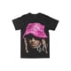 thumbnail image 1 of Future Big Face Pink Bucket Graphic Tee, Menswear Crew Neck Rap Streetwear T-Shirt, unisex Casual Regular Fit Cotton Tops, Good Vintage Hip-Hop Bold Retro apparel, Men Round Neck Y2K Sports Tees, 1 of 6