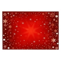 Gnwei Christmas Decoration - Christmas Placemats, 11.8x15.7 Inch Red Candy Table Mats, Seasonal Winter Xmas Holiday Table Decors for Home Kitchen Dining Party Decoration
