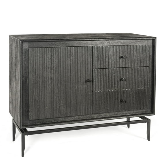 Camilo 3 Drawer Wood Accent Cabinet