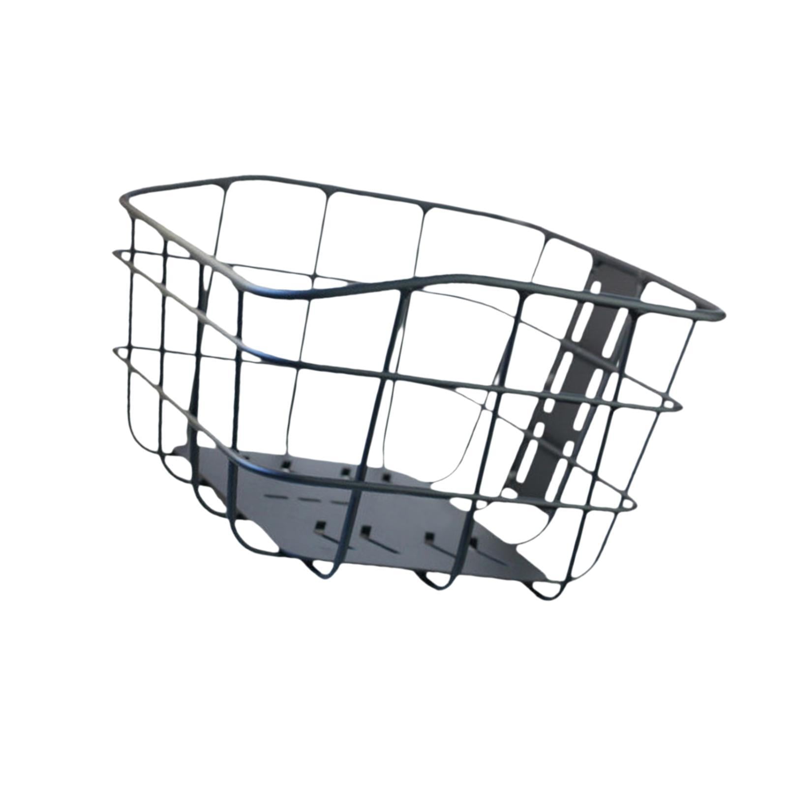 DimyFew Bike Basket Pannier Basket Dogs Carrier Women Men Stylish Carrying Bicycle Front S with Base Plate