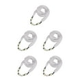 thumbnail image 2 of Guardoinrt Colliers Foulard Uniques Doux et Confortables Multi-Usages Large Application Blanc 5Set, 2 of 6