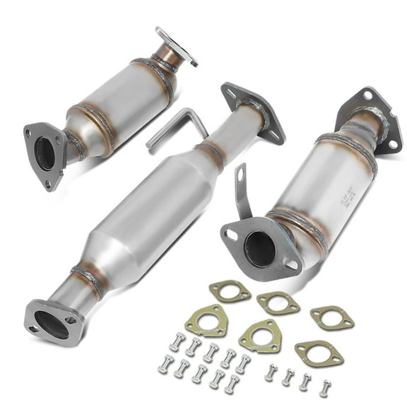DNA Motoring OEM-CONV-044 For 2007 to 2015 GMC Acadia Chevy Traverse Saturn Outlook Buick Enclave 3.6L OE Style Catalytic Converter Exhaust Pipe