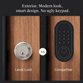 thumbnail image 3 of Level Lock Smart Lock, Keyless Entry, Smartphone Access, Bluetooth Enabled, Works with Apple HomeKit - Satin Nickel, 3 of 12