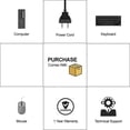 thumbnail image 5 of DELL Optiplex 3050 Micro, Intel Core i5-6500T, 8GB DDR4 Ram, 256GB Solid State Drive SSD, Keyboard & Mouse, Windows 10 Pro Used Grade A, 5 of 5